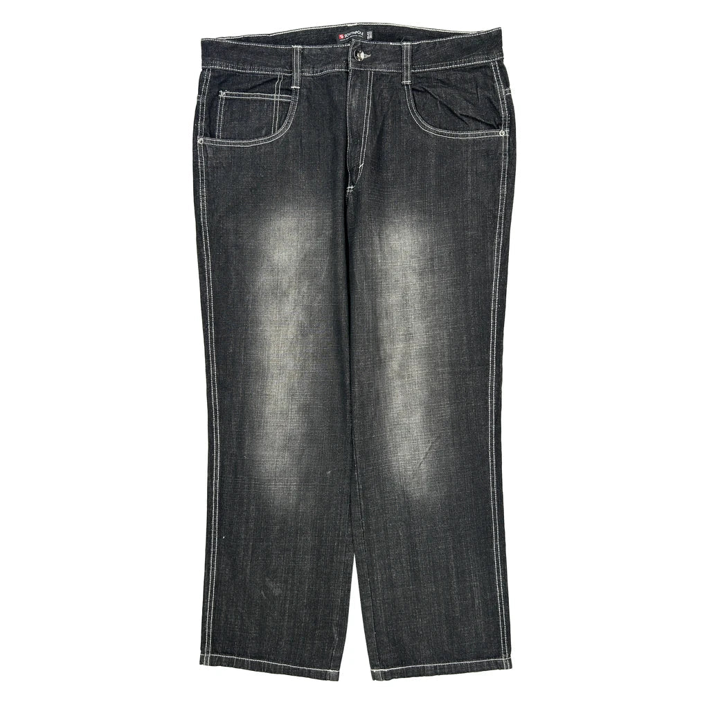 Southpole Jeans - 38W 32L Gray Cotton Blend