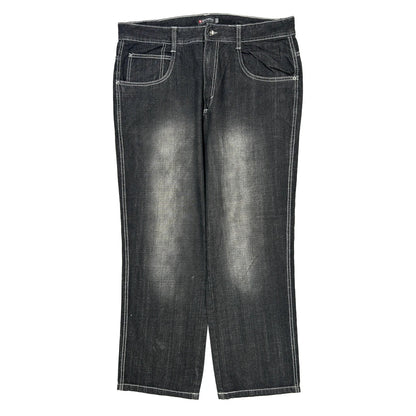 Southpole Jeans - 38W 32L Gray Cotton Blend