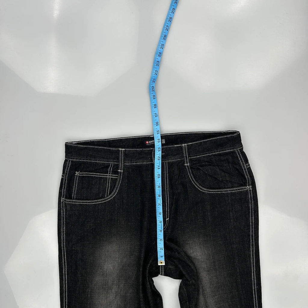 Southpole Jeans - 38W 32L Gray Cotton Blend