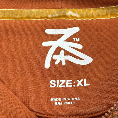 Dragon Unbranded Graphic Hoodie - XL Brown Cotton