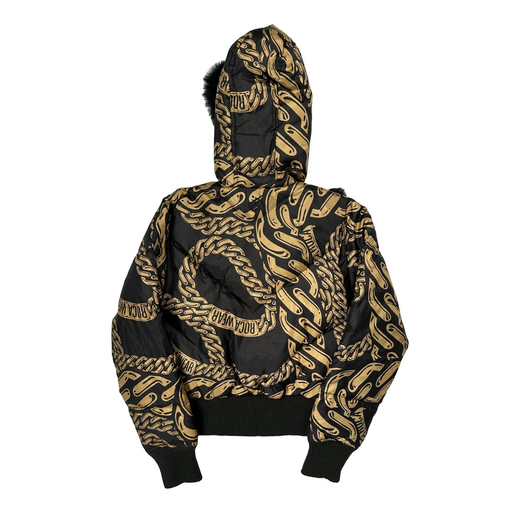 Rocawear Puffer - Medium Black Polyester