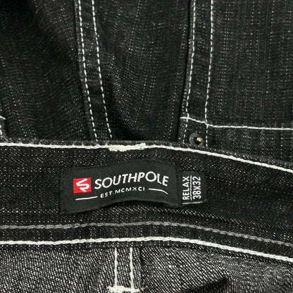 Southpole Jeans - 38W 32L Gray Cotton Blend