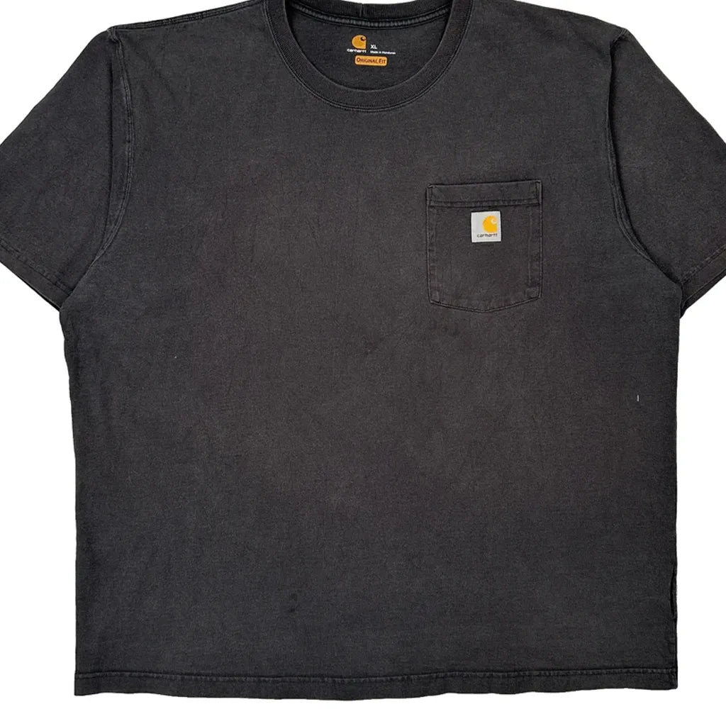 Carhartt T-Shirt - XL Black Cotton