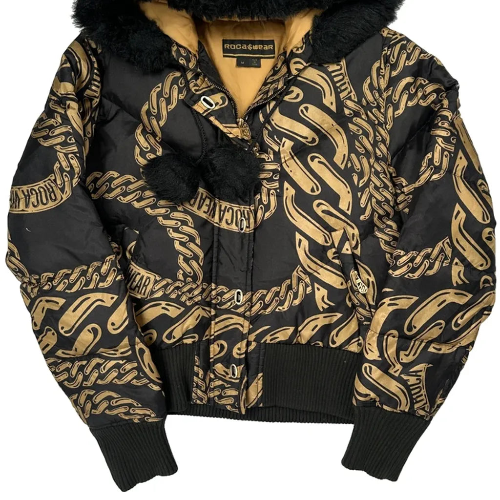 Rocawear Puffer - Medium Black Polyester