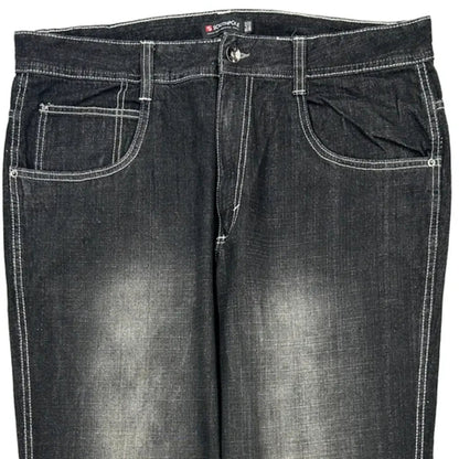 Southpole Jeans - 38W 32L Gray Cotton Blend