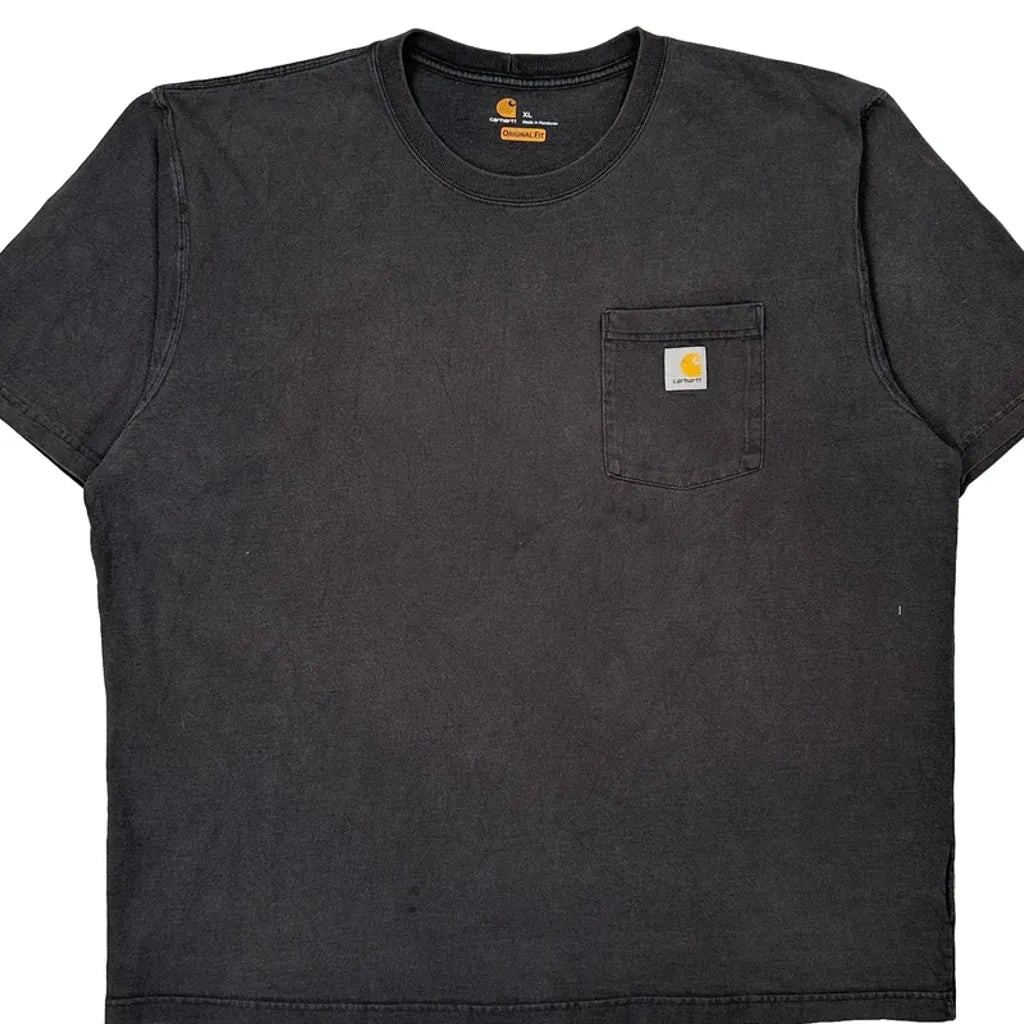 Carhartt T-Shirt - XL Black Cotton
